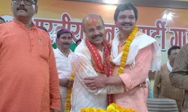 विशाल सिंह चंचल का गर्मजोशी से हुआ स्वागत