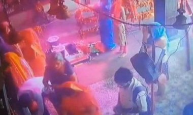 हद है, मां काली के मंदिर में चोरी