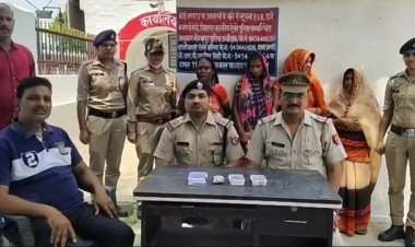 जहरखुरानी गैंग की 4 महिला गिरफ्तार, ट्रेन मे करती थी लूट