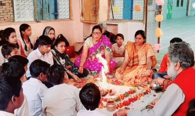 अनाथ दिव्यांग आश्रम में किया भोजन वितरण