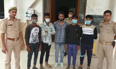 युवक को पैट्रोल डालकर जान से मारने की कोशिश करने वाले 5 अभियुक्त गिरफ्तार