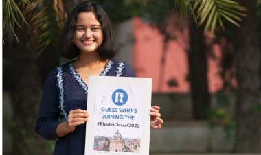 नोएडा की पूर्व छात्रा ऋतिका को भारतीय रोड्स छात्रवृत्ति के लिए चुना गया