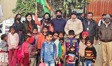 एथोमार्ट चेरिटबल ट्रस्ट ने  बच्चों के साथ मनाया 73वाँ गणतंत्र दिवस