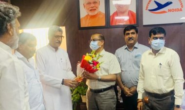 यीडा के सेक्टर-33 में बनेगा ट्रांसपोर्ट नगर : चौधरी वेदपाल सिंह