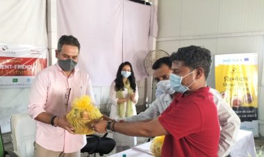 भूमिका ने रादनिक ऑटो एक्सपोर्ट्स के कर्मचारियों को जैविक भोजन पर किया जागरूक