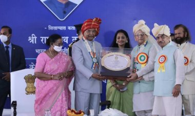 भगवान महावीर के सिद्धांतो का प्रतीक बनेगा भगवान महावीर सुपर स्पेशलिटी हॉस्पिटल - रामनाथ कोविन्द