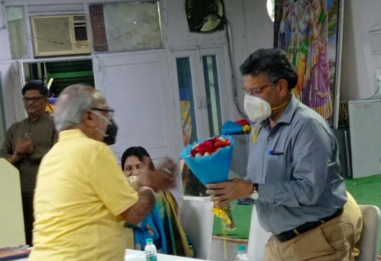 भारत विकास परिषद नॉएडा शाखा की हुई प्रथम कार्यकारिणी बैठक