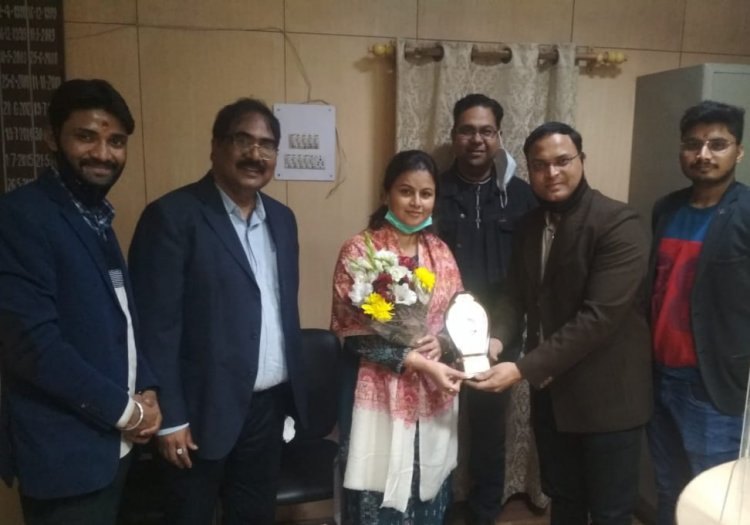 जीबीआईए टीम ने उप श्रमायुक्त से मिल की श्रम विभाग से जुड़े मुद्दों पर चर्चा