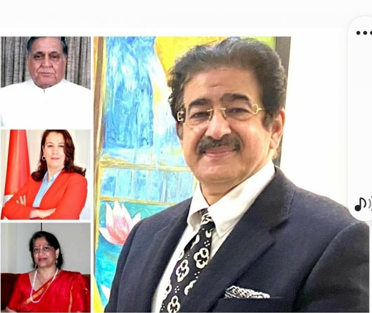 10वें ग्लोबल फेस्टिवल ऑफ़ जर्नलिज्म की शुरुआत कलम हमेशा चलती रहती है - संदीप मारवाह