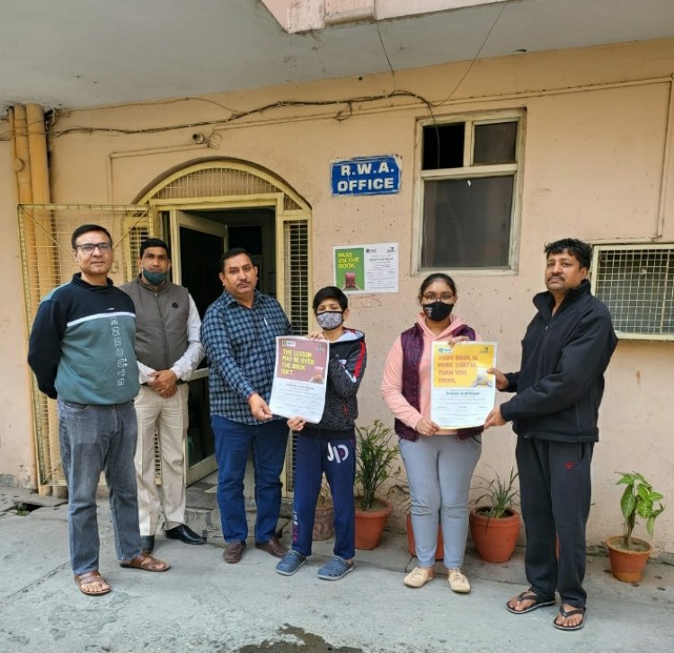 गुलमोहर एन्क्लेव के बच्चों ने चलाया जागरुकता अभियान