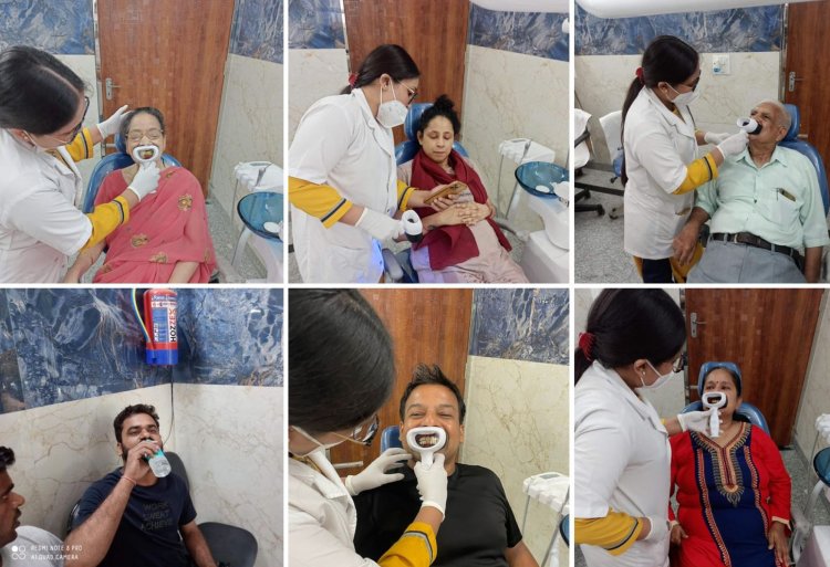 विशेष डेंटल स्क्रीनिंग शिविर आयोजित