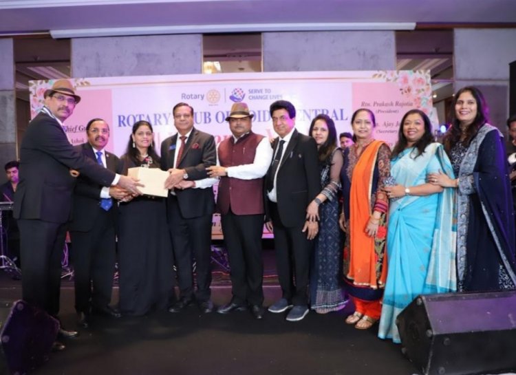 रोटरी क्लब ओफ़ नॉएडा सेंट्रल ने मनाई 25वीं वर्षगांठ