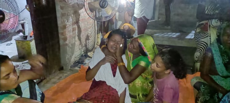 बिजली करंट से चली गई किसान की जान, परिजन बदहवास