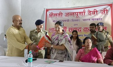 पूर्ववर्ती सरकारों ने पहले शिलान्यास किया फिर नारियल फोड़ा- केंद्रीय राज्य शिक्षा मंत्री अन्नपूर्णा