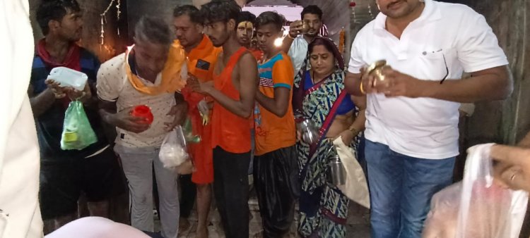 महाहर धाम परिसर में दर्शन पूजन के दौरान छीनी गले की चैन,कांवरिया की मोबाइल चोरी