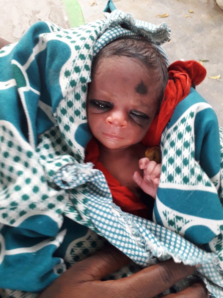 झाड़ी में नवजात शिशु मिलने से मचा हड़कंप
