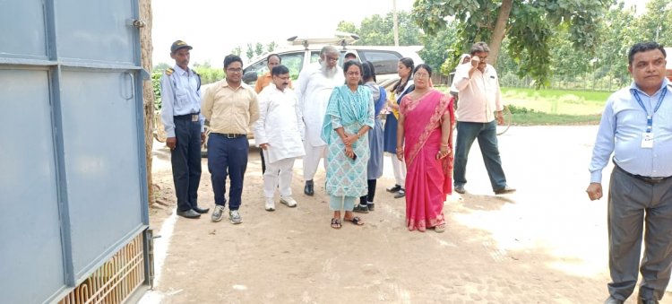 जनपद की बेटी का एसएस पब्लिक स्कूल में हुआ स्वागत