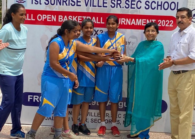 इक्वस स्पॉट ने किया बास्केटबॉल टूर्नामेंट का आयोजन