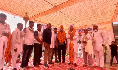 जनपद के लाल मुलायम यादव का हुआ भव्य स्वागत