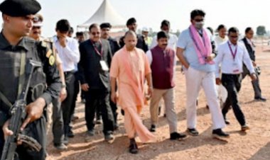 मुख्यमंत्री योगी प्रधानमंत्री के कार्यक्रम को लेकर जनपद में 2 दिवसीय सघन भ्रमण पर