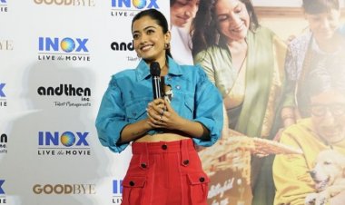 नेशनल क्रश और बॉलीवुड डेब्यूटेंट रश्मिका मंदाना अपनी आनेवाली फिल्म ‘गुडबाय’ का प्रचार करनेे दिल्ली पहुंचीं