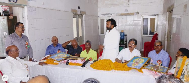 सेवानिवृत्त कर्मचारीयो का हुआ सम्मान