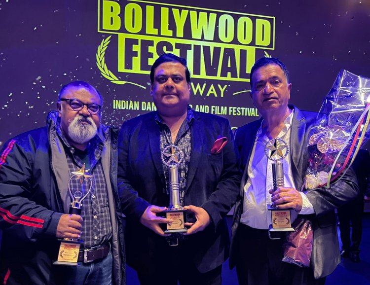 नॉर्वे फेस्टिवल में राहुल मित्रा, शाम कौशल और सौरभ शुक्ला हुए सम्मानित