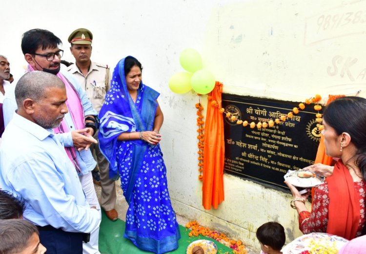 जनपद में खुले पांच नये आंगनबाड़ी केन्द्र, जेवर विधायक ने किया लोकार्पण