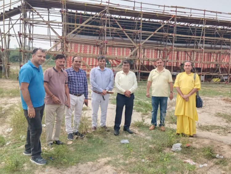 रामलीला देखने के लिए तीन श्रेणी में बैठने की होगी व्यवस्था व तीन द्वार बनाए जाएंगे