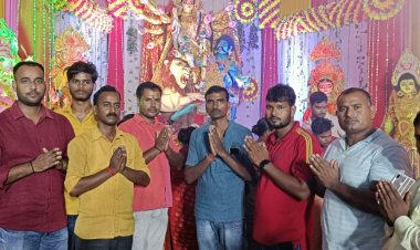माता रानी का दर्शन करने पहुंच रहे भक्त, गांव गली हुआ गुलजार