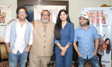 प्रमोशन के लिए दिल्ली पहुंचे फिल्म ‘मोदी जी की बेटी’ के कलाकार