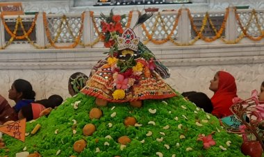 इस्कॉन नोएडा ने मनाया गिरिराज गोवर्धन पूजा उत्सव