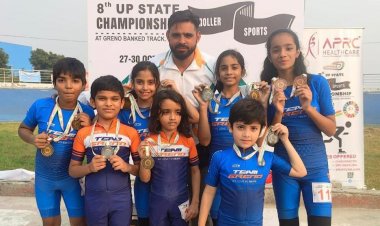 8वीं राज्य स्तरीय रोलर स्पोर्ट्स प्रतियोगिता का हुआ आयोजन