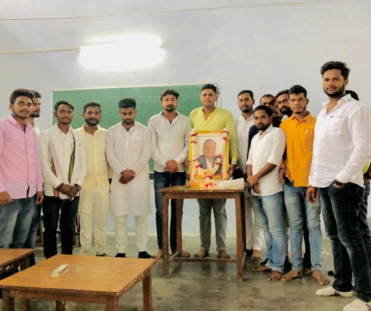 पुर्व मुख्यमंत्री मुलायम सिंह यादव के निधन पर बोले छात्र नेता