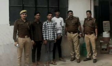 मुनीम के साथ मारपीट कर गम्भीर रूप से घायल करने वाले तीन वांछित अभियुक्तो गिरफ्तार