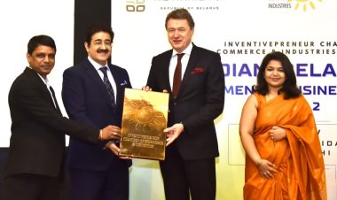 संदीप मारवाह बेलारूस  गणराज्य के साथ सहयोग के लिए सम्मानित