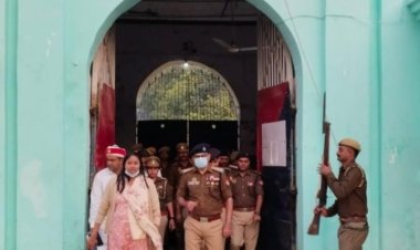 जिला कारागार धमके डीएम एसपी