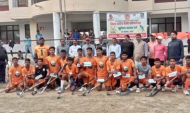 जूनियर हाकी प्रतियोगिता मे करमपुर ने जमाया कब्जा