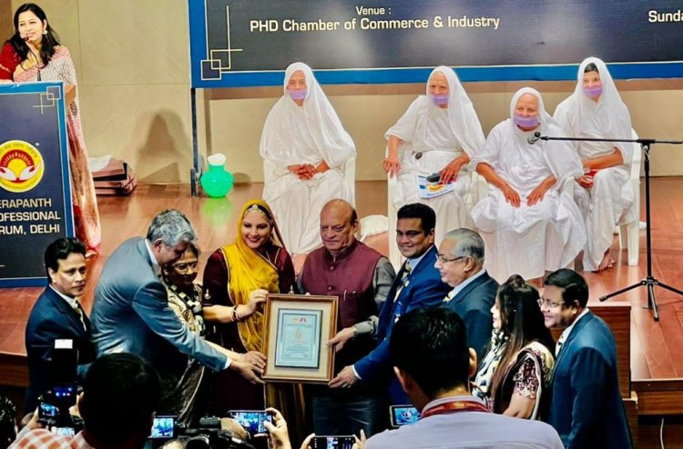 तेरापंथ प्रोफेशनल फोरम , दिल्ली  का हुआ शपथ ग्रहण समारोह,  राजेश जैन बने दिल्ली के अध्यक्ष