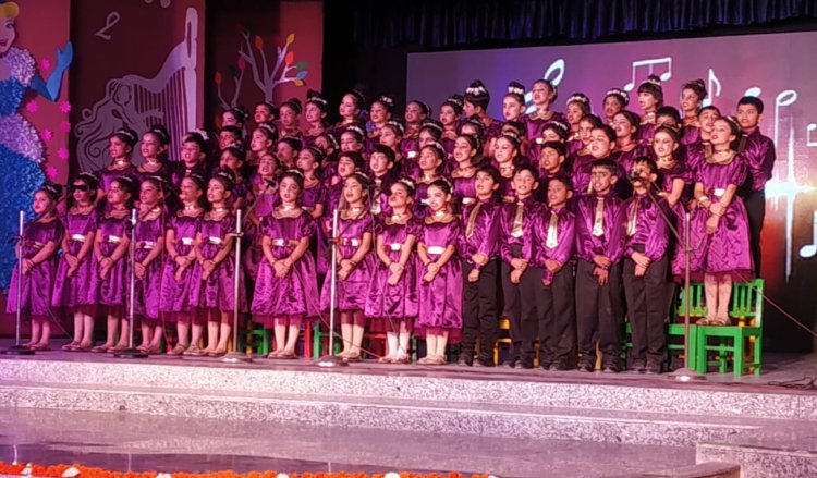 असीसी कान्वेंट स्कूल में हुआ प्री प्राइमरी विभाग का वार्षिकोत्सव