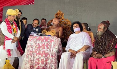 श्रीसम्मेद शिखर जी को पवित्र तीर्थ घोषित करने की मांग को लेकर लाल किला मैदान में महाअर्चना और विश्वशांति महायग्घ