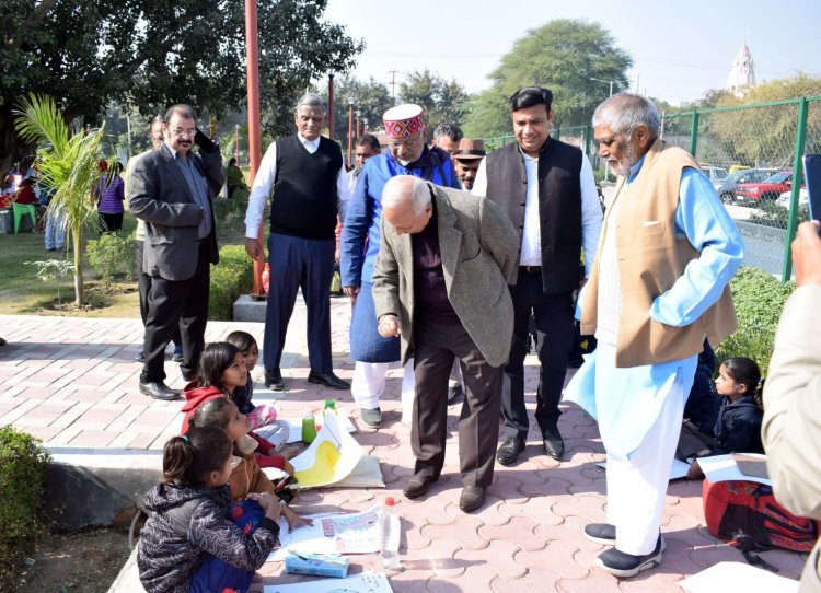 इंद्रधनुष अंतरविद्यालय कला प्रतियोगिता का सफल आयोजन