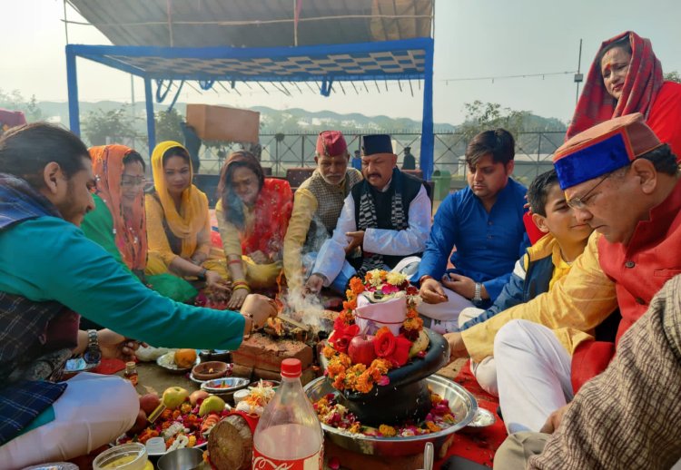 महाकौथिग 2022 के लिए हुआ भूमि पूजन