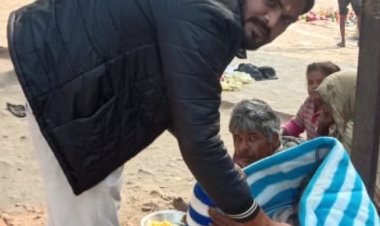 पिता के पुण्यतिथि पर जिलाध्यक्ष ने उठाया नेक पहल