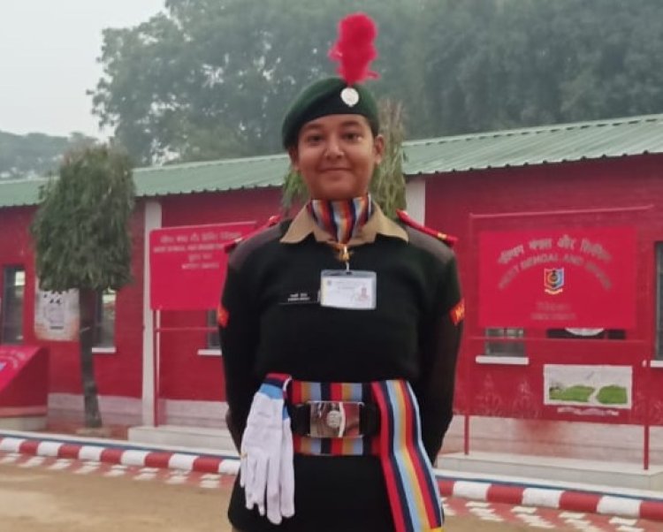 नोएडा कॉलेज ऑफ फिजिकल एजुकेशन की छत्रl साक्षी सिंह का चयन आर.डी. सी. में