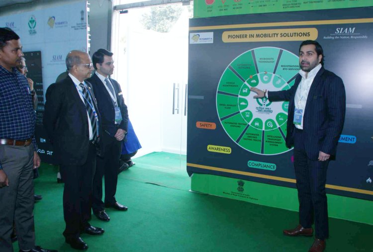 SIAM organises Surakshit Safar initiative at Auto Expo 2023