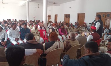 अखिलेश यादव के आगमन पर है भव्य तैयारी