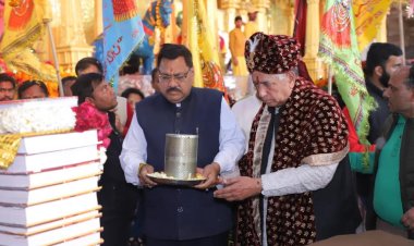 24 किलोमीटर की यात्रा कर श्रद्धालुओं पहुचे खाटू श्याम दिल्ली धाम
