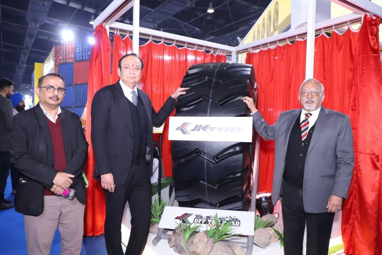 बॉमा कोनएक्सपो 2023 में जेके टायर ने लॉन्च किए 3 नए टायर