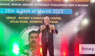 सूरज वर्मा बने नेचुरल स्ट्रांग पावरलिफ्टिंग संघ का हिस्सा